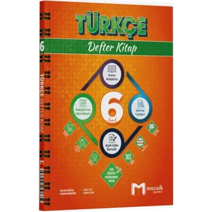 6. Sınıf Türkçe Defter Kitap