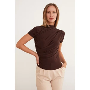 Basic Yanları Büzgülü Bluz