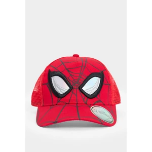 Erkek Çocuk Marvel Spiderman Desenli Dokuma Cap Şapka F5333A825SM