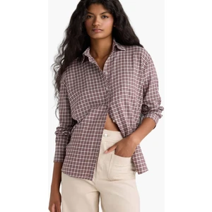 Regular Fit Kareli Uzun Kollu Gömlek F9082AX25AU