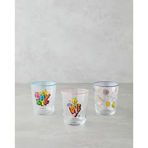 Tweety Cam 3'lü Lisanslı Bardak 315 ml Renkli