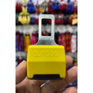 Emniyet Kemeri, Oto Aksesuarı Aparat, Evrensel Uyumlu, Yükseltici, Sarı