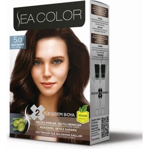 Sea Color Mükemmel Beyaz Kapama (1 Pk x 2 Tüp Saç Boyası ve Oksidan)