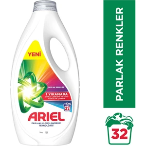 Sıvı Çamaşır Deterjanı Parlak Renkler 32 Yıkama