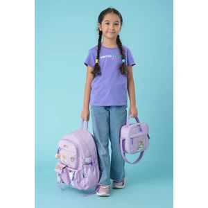 Kawaii Kore Tarzı Ayıcıklı Ilkokul ve Beslenme Çantası