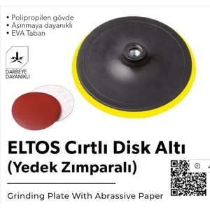Cırt Zımpara Tabanı 180'lik