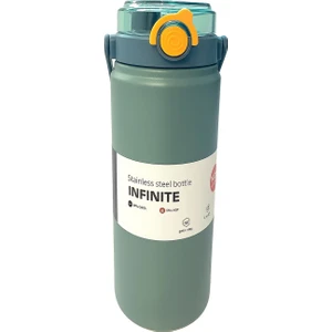 Weather Forecast 316 L Çelik 1200 ML Vakumlu Soğuk Pipetli Matara Suluk cin413mv-12