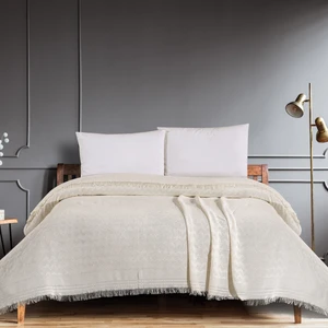 Home Zuma Çift Kişilik Pike 200X220 Cm-Krem