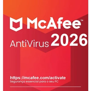 McAfee Antivirus 2026 (Windows) -1 PC 1 Yıl Abonelik Kodu