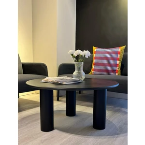 Linen Orta Sehpa Siyah