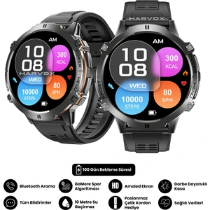 Watch X2 Pro Akıllı Saat Apple iPhone ve Android Tüm Telefonlara Uyumlu