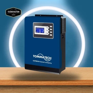 TommaTech New 1K 12V 1Faz Akıllı İnverter Çevirici İnvertör