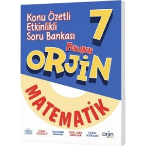 Orjin Okul 2026 7. Sınıf Matematik Konu Özetli Soru Bankası