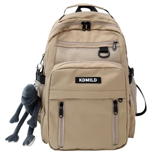 Okul Çantası Erkek ve Kadın Lise Üniversite Öğrencileri Tüm Maç Büyük Kapasiteli Çok Katmanlı Sırt Çantası (Yurt Dışından)