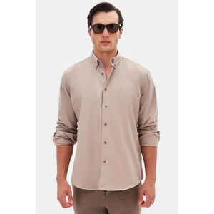 Regular Fit Vizon Düz Kışlık Gömlek 7HC02ORT13265