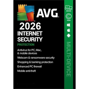 Internet Security 2026 (PC/MAC/Android/İOS) - 3 Cihaz 1 Yıl Abonelik Kodu