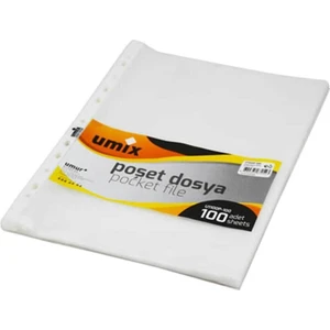Poşet Dosya A4 Delikli 45 Mikron 100 lü