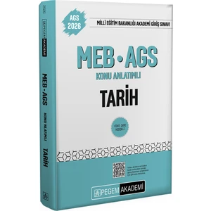2026 MEB AGS Konu Anlatımlı Tarih