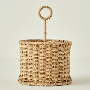 Naturella Bölmeli Dik Kaşıklık Naturel (18X13X27 Cm)