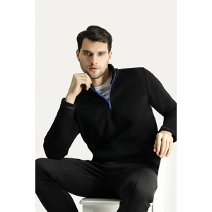 Yarım Fermuarlı Polar Sweatshirt