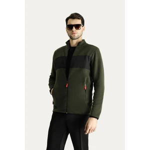 Fermuarlı Polar Sweatshirt