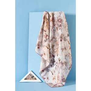 Kadın Çiçek Desenli Ephedra Soft Eşarp