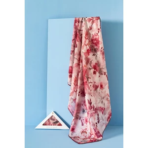 Kadın Çiçek Desenli Ephedra Soft Eşarp