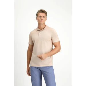Slim Fit Pamuklu Düz Polo Yaka Tişört