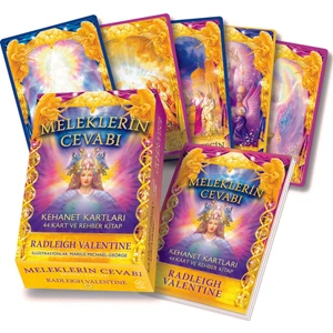 Butik Yayınları Meleklerin Cevabı Kehanet Kartları – Radleigh Valentine, 96 Sayfa Spiritüel Yorum Kitabı, Yetişkinlere Özel