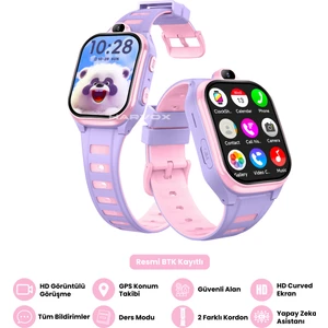 Hx Kids 4g Pro+ Android Sim Kartlı Gps Akıllı Çocuk Saati Konum Takibi Görüntülü Konuşma 4g Destekli