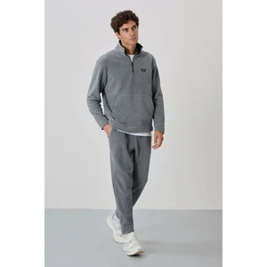 Air Jones Carol Gri Melanj Polar Erkek Eşofman Takım - 85226