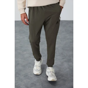 Tommy Life Tommy Life  Haki Erkek Fermuar Cepli Standart Kalıp Jogger Eşofman Alt-84651