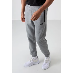 Air Jones Cesar Gri Melanj Cepli Şardonlu Erkek Eşofman Alt - 84929