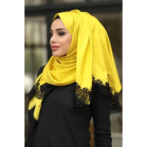 Neva Style - Dantelli Ipek Görünümlü Şal Ürün KODU1509