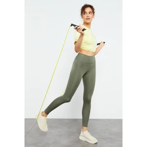 Tommy Life Çağla Yüksek Bel Streç Slim Fit Dar Paça Kadın Tayt - 94545