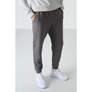 Tommy Life Koyu Gri Bağcıklı Dar Paça Erkek Eşofman Alt - 84999