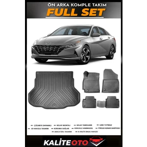 Hyundai Elantra Bagaj Havuzu+4.5d Havuzlu Paspas Seti 2024 Model