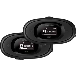 5r Lıte Motosiklet Interkomu (Ikili Paket) Siyah