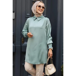 Neva Style Mint Tesettür Tunik 56860MINT