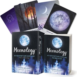 Butik Yayınları Moonology Ay Kehanet Kartları – Yasmin Boland, 44 Sayfalık Astroloji ve Kehanet Rehber Seti