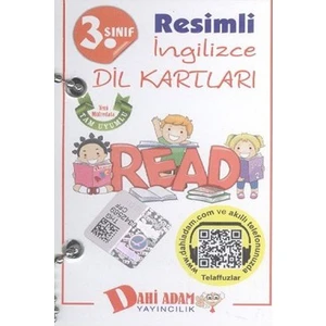 Dahi Adam 3. Sınıf Resimli İngilizce Dil Kartları