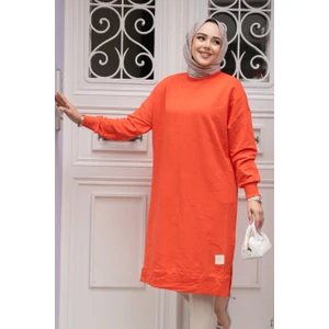 Açık Kırmızı Tesettür Tunik 30645AK