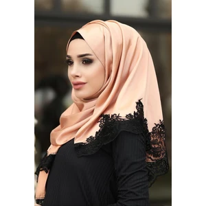 Neva Style - Dantelli Ipek Görünümlü Şal Ürün Kodu 1147