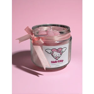 Hello Kitty Coquette Çilek Kokulu Dekoratif Kavanoz Mum