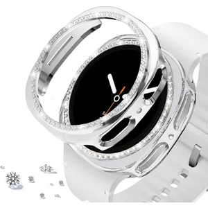 Samsung Galaxy Watch 8 40MM Tek Sıra Taşlı Kasa Koruyucu (Ekran Koruyucusuz) Teksıra