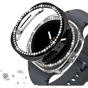 Samsung Galaxy Watch 8 40MM Tek Sıra Taşlı Kasa Koruyucu (Ekran Koruyucusuz) Teksıra