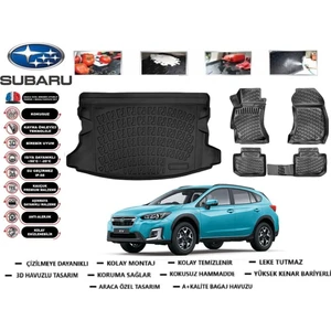 Subaru Xv 2018 Model Bagaj Havuzu Araca Özel Paspas Takımı Flex