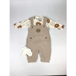 Ayı Nakışlı Bebek Takımı