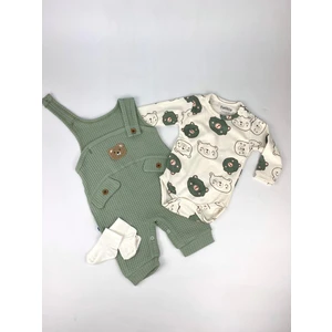 Ayı Nakışlı Bebek Takımı