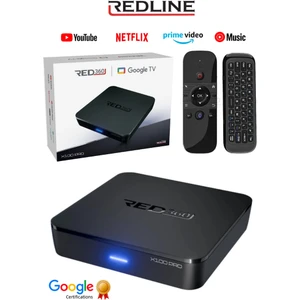 RED360 X100 Pro Android Tv Box + M8 Air Mouse | 16GB Hafıza | Google Tv Destekli 4K Cihaz